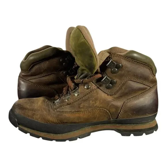 Timberland Waterproof Leather Hiking Boots Brown Men’s 10M Trail Outdoor Lace-Up - Picture 6 of 8